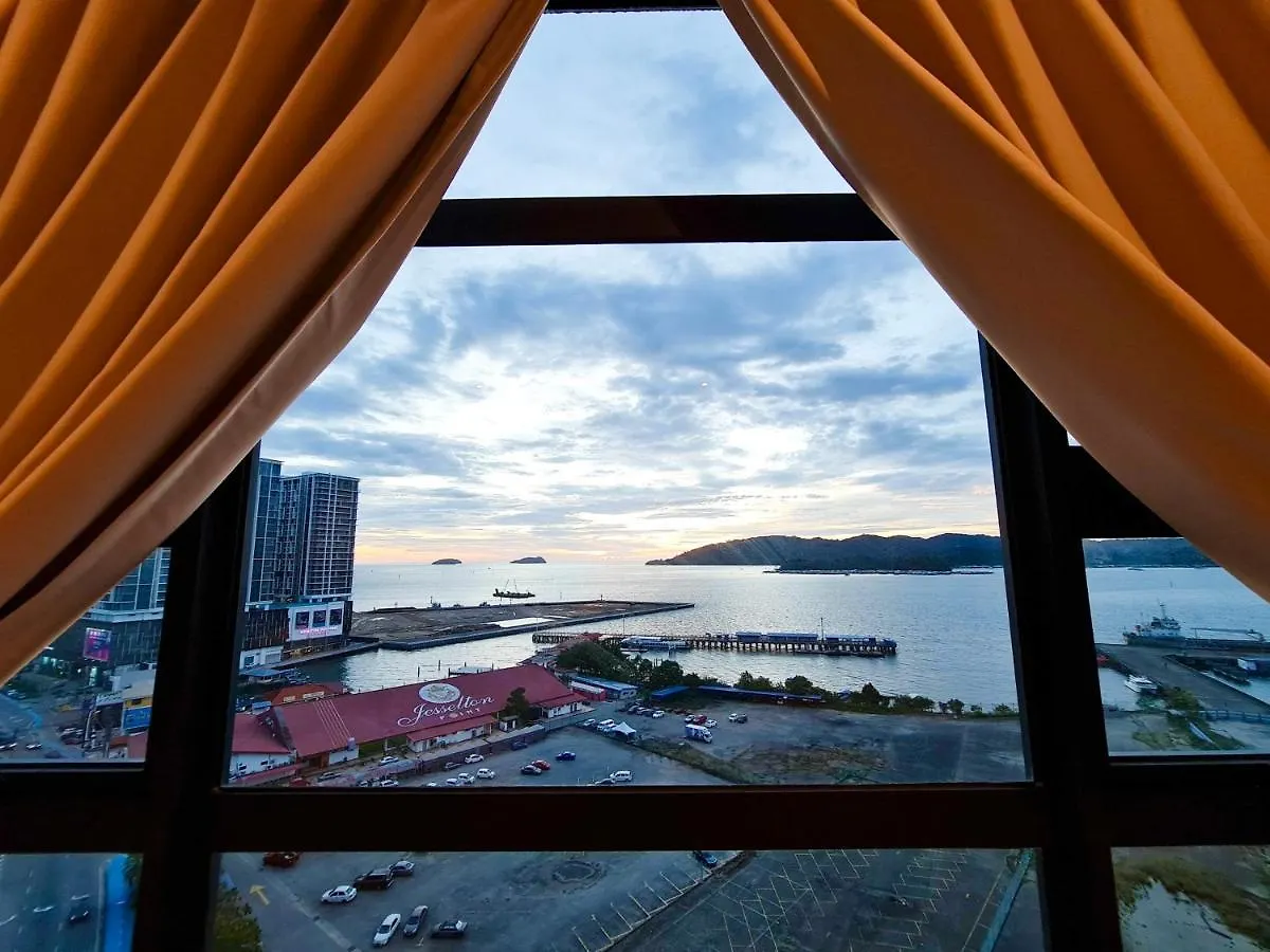 Sunset Seaview Vacation Condos @ Jesselton Quay Kota Kinabalu Malaysia